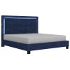 LUMINA-78'' BED-BLUE