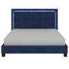 LUMINA-78'' BED-BLUE