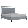 LUMINA-78'' BED-GREY