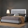 LUMINA-78'' BED-GREY