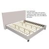 LUMINA-78'' BED-GREY