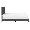 JEDD-60'' BED-CHARCOAL FABRIC