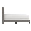 GUNNER-78'' BED-LIGHT GREY