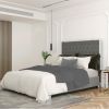 LUCILLE-60'' BED-GREY/SILVER