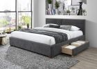 EMILIO-78'' BED-CHARCOAL