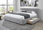 EMILIO-78'' BED-LIGHT GREY