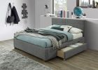 EMILIO-60'' PLATFORM BED-LIGHT GREY