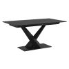 JULIUS-EXTENSION DINING TABLE-BLACK