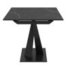 JULIUS-EXTENSION DINING TABLE-BLACK