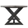 ZAX-DINING TABLE-DISTRESSED GREY