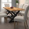 ZAX-DINING TABLE-NATURAL/BLACK