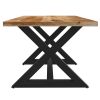 ZAX-DINING TABLE-NATURAL/BLACK