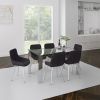 FRANKFURT-DINING TABLE-STAINLESS STEEL