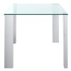 FRANKFURT-DINING TABLE-STAINLESS STEEL