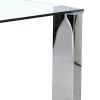 FRANKFURT-DINING TABLE-STAINLESS STEEL