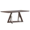 DRAKE-DINING TABLE-WALNUT