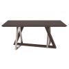 DRAKE-DINING TABLE-WALNUT