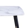 EMERY-RECT. DINING TABLE-WHITE