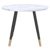 EMERY-ROUND DINING TABLE-WHITE