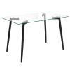 ABBOT-DINING TABLE-BLACK