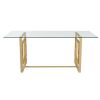 EROS-DINING TABLE-GOLD