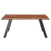 VIRAG-DINING TABLE-NATURAL