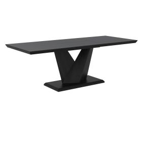 ECLIPSE-EXTENSION DINING TABLE-BLACK