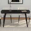 LEON-DINING TABLE-BLACK