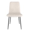 BRIXX-SIDE CHAIR-BEIGE FABRIC