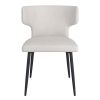 OLIS-SIDE CHAIR FABRIC-BEIGE