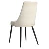 KODA-SIDE CHAIR FABRIC-BEIGE