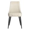 KODA-SIDE CHAIR FABRIC-BEIGE