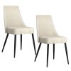 KODA-SIDE CHAIR FABRIC-BEIGE