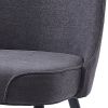 KODA-SIDE CHAIR FABRIC-CHARCOAL