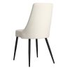 KODA-SIDE CHAIR PU-BEIGE