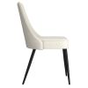 KODA-SIDE CHAIR PU-BEIGE