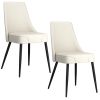 KODA-SIDE CHAIR PU-BEIGE