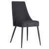 KODA-SIDE CHAIR PU-BLACK