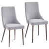 CORA-SIDE CHAIR FABRIC-GREY