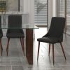 CORA-SIDE CHAIR PU-BLACK