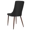 CORA-SIDE CHAIR PU-BLACK