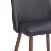 CORA-SIDE CHAIR PU-BLACK