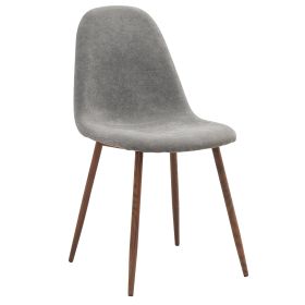 LYNA-SIDE CHAIR FABRIC-GREY