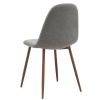 LYNA-SIDE CHAIR FABRIC-GREY