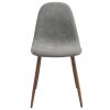 LYNA-SIDE CHAIR FABRIC-GREY