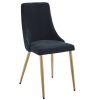 CARMILLA-SIDE CHAIR-BLACK