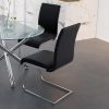 MAXIM-SIDE CHAIR-BLACK