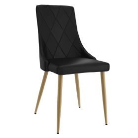 ANTOINE-SIDE CHAIR-BLACK