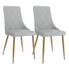 ANTOINE-SIDE CHAIR-LIGHT GREY