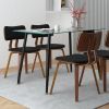 ZUNI-SIDE CHAIR PU-BLACK